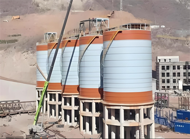 常山高架钢板仓